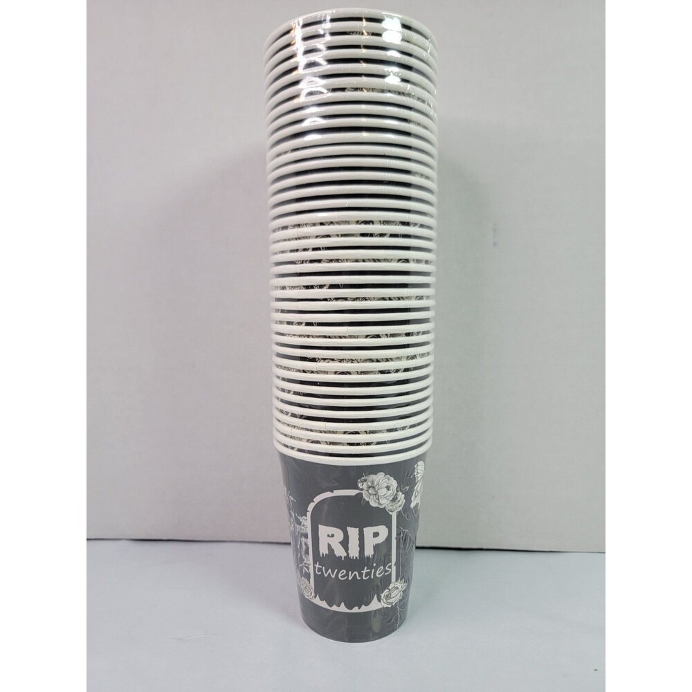 Goth Party Bundle RIP Twenties Cups Napkins Tumbler Wraps Death To My 20s - Picture 7 of 14